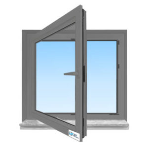 Fenster 1 Aluminium und PVC