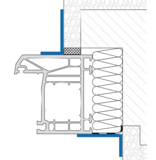 Winkelprofil weiß PVC für Anschlussfuge und Eckverbindung